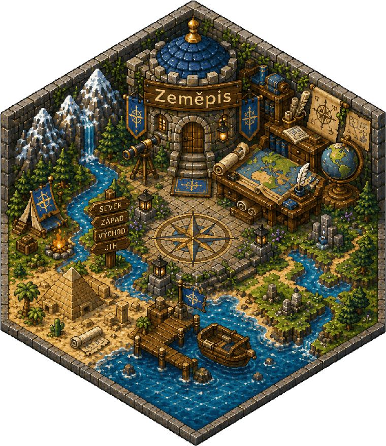 Orbis Pixel – svět předmětu Zeměpis